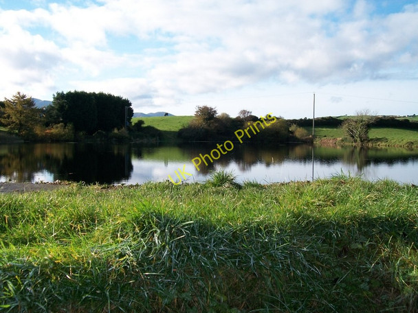 Photo 6"x4" Dam Lake from Derinilla Lane, Dundrum Dundrum\/J4036 c2010