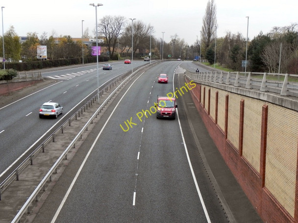 Photo 6"x4" Kingsway (A34) Cheadle\/SJ8688 c2010
