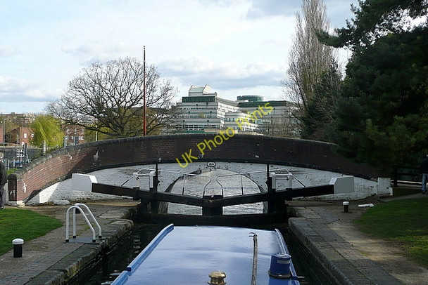 Photo 6"x4" Uxbridge lock 88 Uxbridge c2010