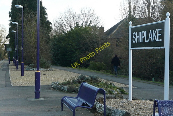 Photo 6"x4" Shiplake station Lower Shiplake c2010