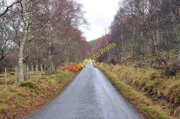 Photo 6"x4" Minor road near Glentruim Etteridge c2010