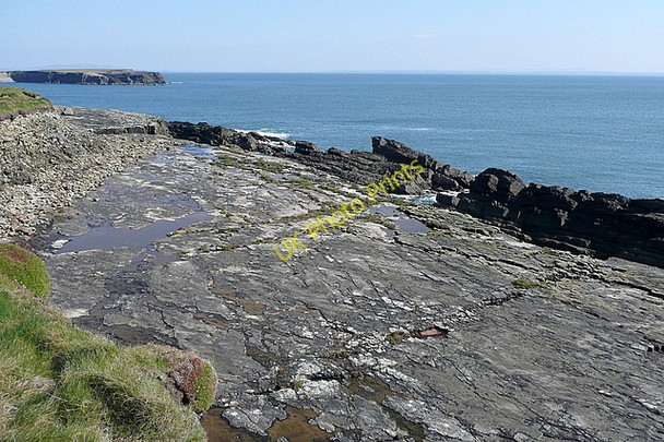 Photo 6"x4" Coastline at Dunmore Head Kilbaha c2010