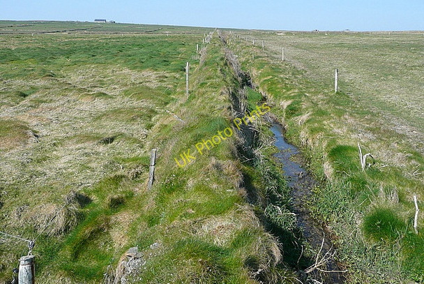 Photo 6"x4" Farmland near Dunmore Head Kilbaha c2010