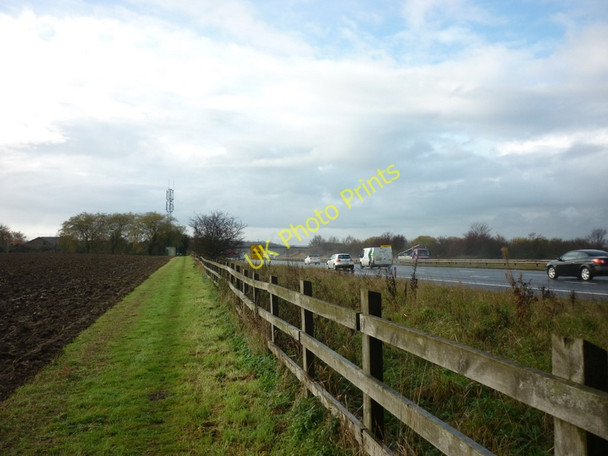 Photo 6"x4" A footpath to Castlethorpe Brigg c2010