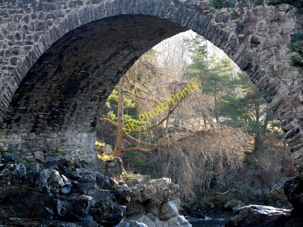 Photo 6"x4" General Caulfeild's military bridge at Little Garve Garve \/ Gairbh c2010