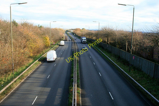 Photo 6"x4" The A52 to the east of Spondon Spondon c2010