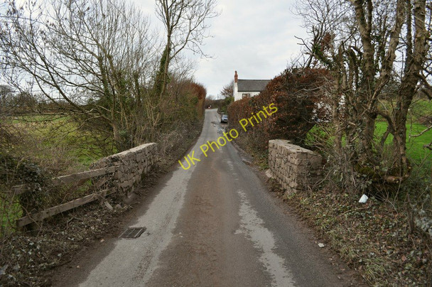 Photo 6"x4" Heading north across a bridge over the river Caen between West Stowford Barton and Little Stowford Bittadon c2010