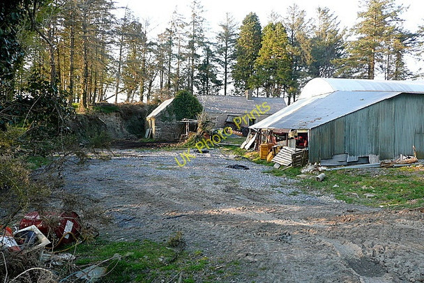 Photo 6"x4" Farm yard at Kyleatunna Derragh c2010
