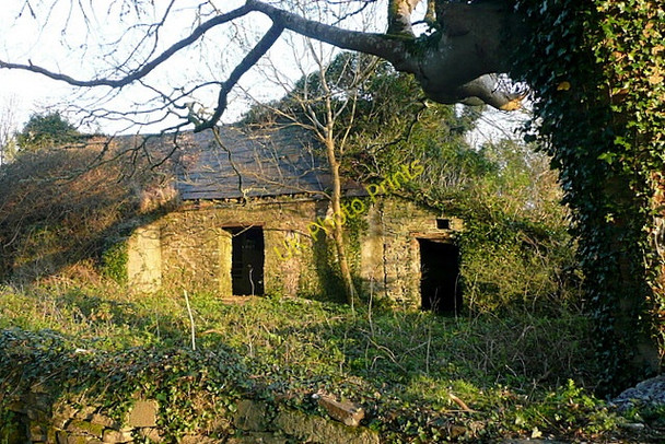 Photo 6"x4" Derelict barn at Lismulbreeda Derragh c2010
