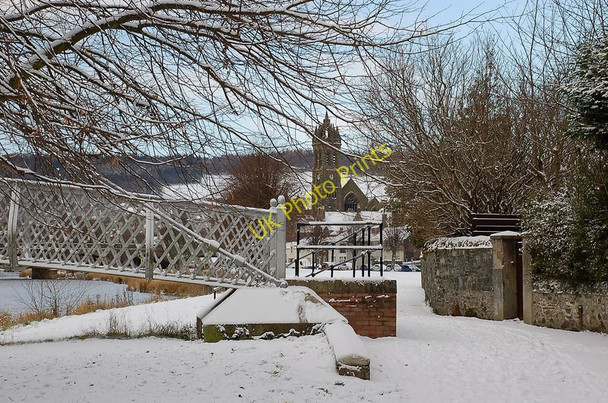 Photo 6"x4" Overnight snow, Peebles Peebles\/NT2540 c2010