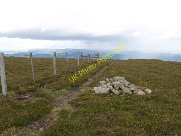 Photo 6"x4" Summit cairn, Hundleshope Heights Hundleshope c2006