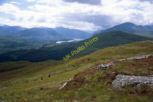 Photo 6"x4" Descending from a walk up Beinn a' Mheadhoin Beinn a' Mheadhoin\/NH2125 c2007