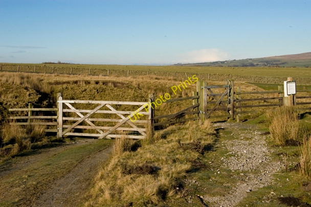 Photo 6"x4" Access gate to Catshaw Fell Abbeystead c2010