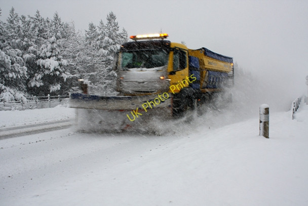 Photo 6"x4" Clearing the A9 Ellan c2010