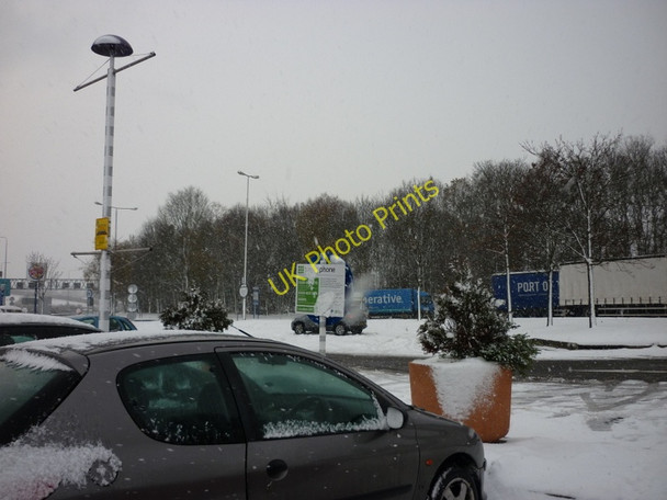 Photo 6"x4" Trowell Services Northbound Strelley c2010