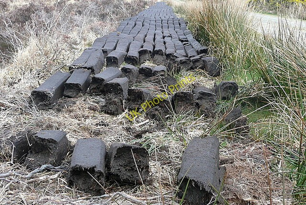 Photo 6"x4" Turf bricks Liscasey c2010