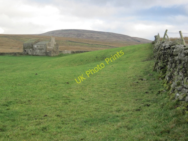Photo 6"x4" White Green, Uldale Fell End\/SD7298 c2010