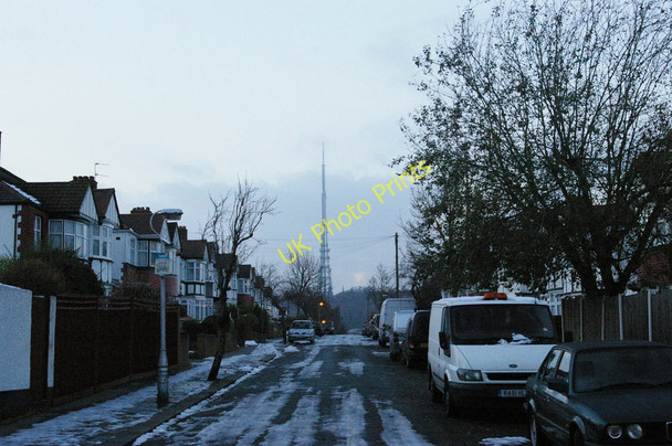 Photo 6"x4" Court Road, winter Penge c2010