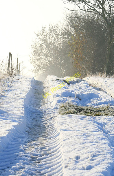 Photo 6"x4" Tractor tracks Eastwood\/SK4646 c2010