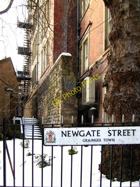 Photo 6"x4" Town Wall, Newgate Street Newcastle upon Tyne c2010