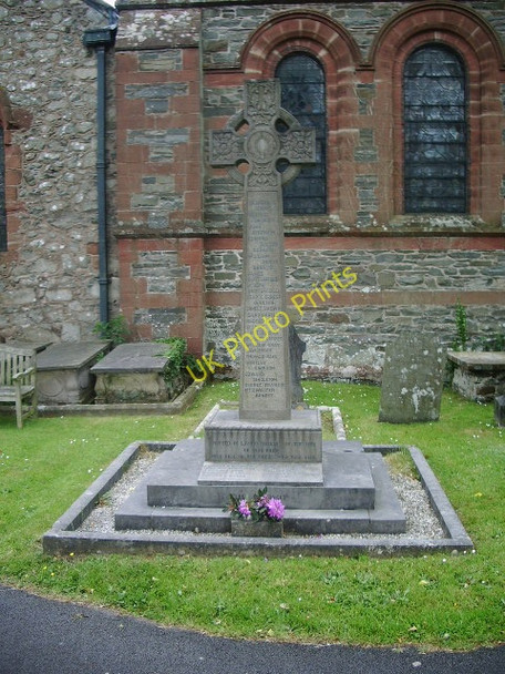 Photo 6"x4" The Church of St Mary Magdalene, Broughton in Furness, War Memorial Broughton in Furness c2008