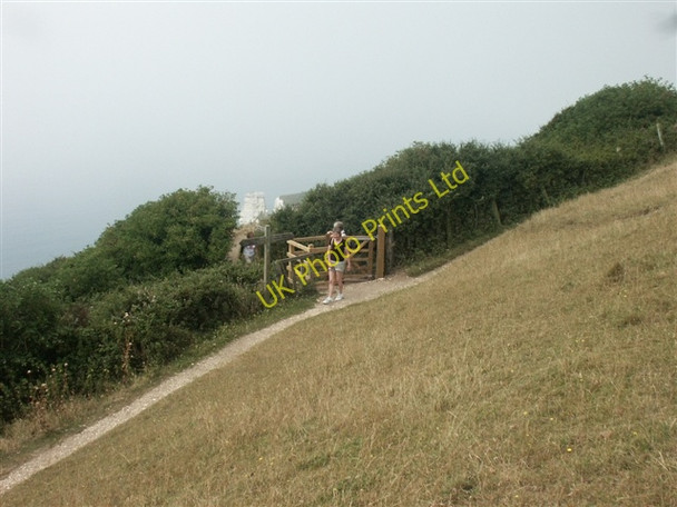 Photo 6"x4" Gate on the South West Coast Path Seaton\/SY2490 c2006