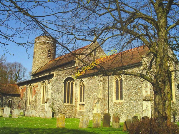 Photo 6"x4" Bradwell St Nicholas' church Bradwell\/TG5004 c2007