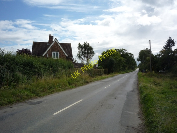 Photo 6"x4" Road to Alne Alne Station c2010