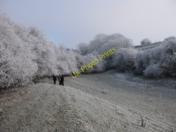Photo 6"x4" Frozen valley Shutton c2010