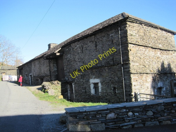 Photo 6"x4" Old Farm Buildings, Longmire Yeat, Troutbeck High Green\/NY4103 c2010