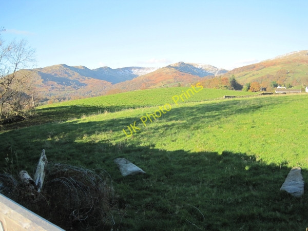 Photo 6"x4" Field and View near Ambleside Ambleside c2010