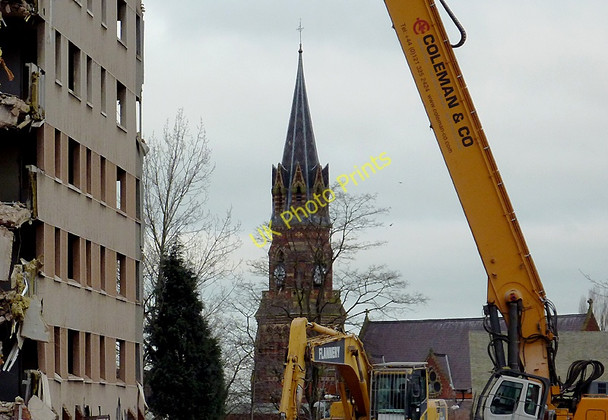 Photo 6"x4" St Luke's and the Phoenix, Wolverhampton Wolverhampton c2010