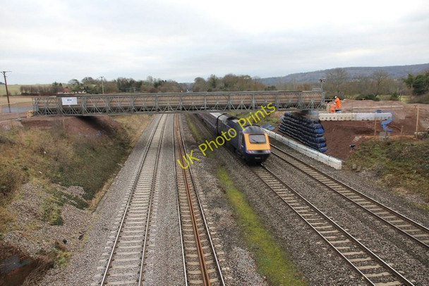Photo 6"x4" Fast line to London Cleeve\/SU6081 c2010