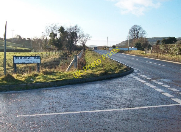 Photo 6"x4" The Dublin Road at the Burrenreagh Junction Castlewellan c2010