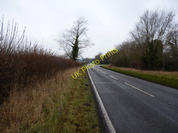 Photo 6"x4" The B4090 'Salt Way' at Gallows Green Gallows Green\/SO9362 c2010