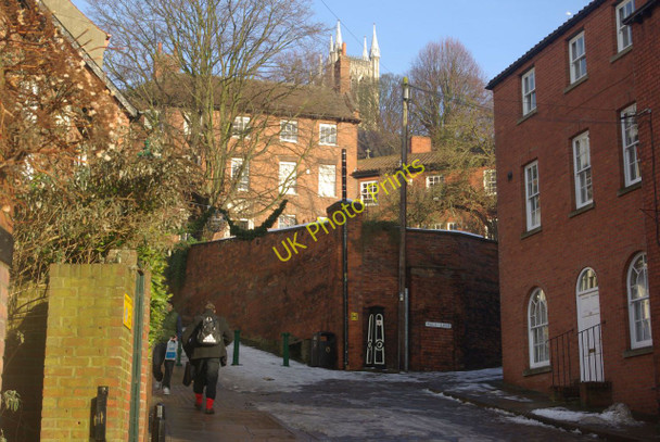Photo 6"x4" Steep Hill, Lincoln Lincoln c2010