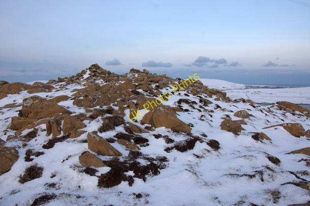 Photo 6"x4" Summit of Little Heog Gardie\/HP6211 c2010