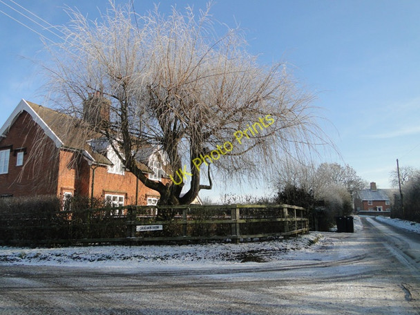 Photo 6"x4" Farm cottages near Crogham Farm Carleton Forehoe c2010