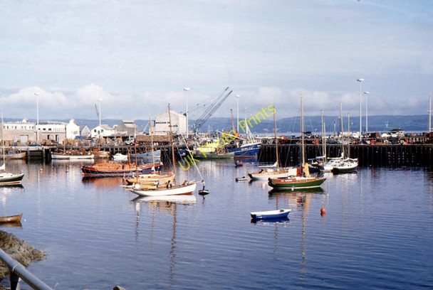 Photo 6"x4" The harbour from East Bay road Courteachan c1976