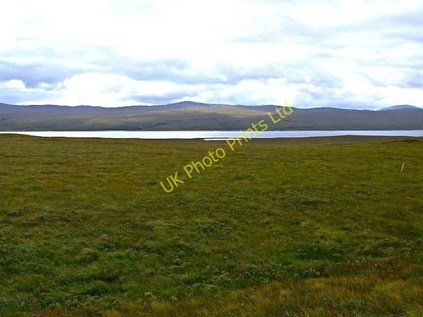Photo 6"x4" Moorland with Loch Shin in the distance Allt an Laoigh\/NC4919 c2006 P1
