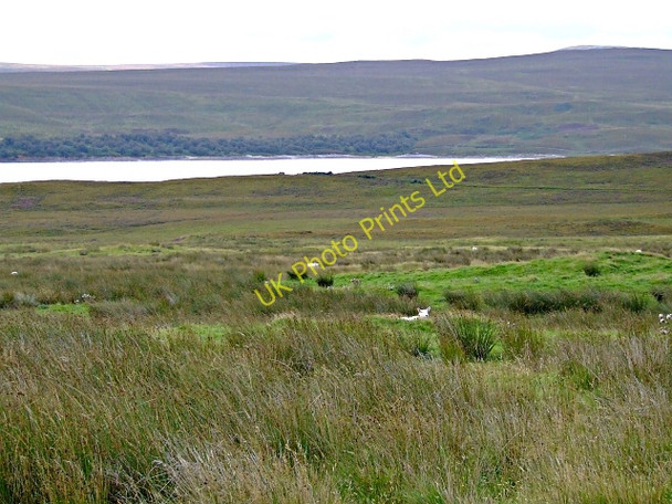 Photo 6"x4" Looking down towards Loch Shin Cnoc Ramascaig c2006