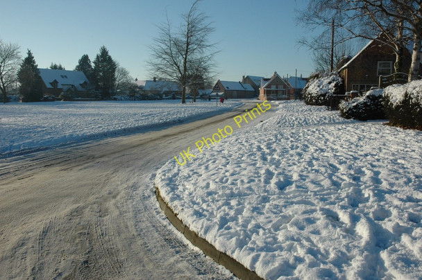 Photo 6"x4" Road beside Twyning Green Twyning Green c2010