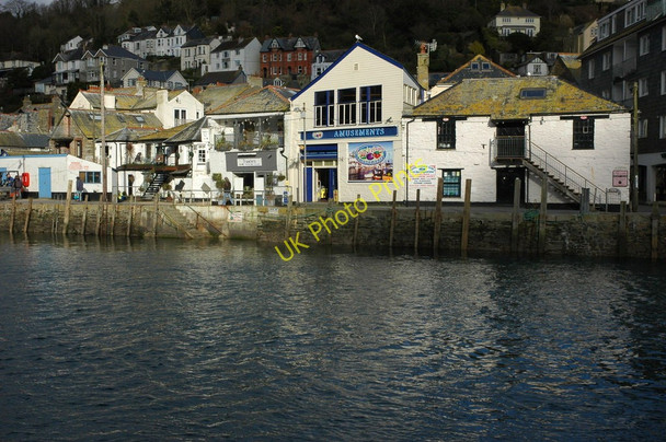 Photo 6"x4" Harbour front, Looe Looe c2009