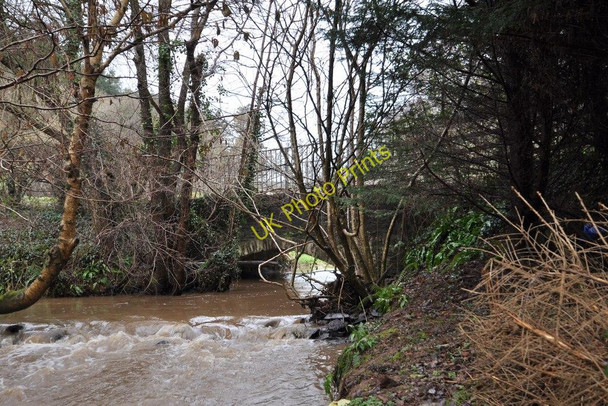 Photo 6"x4" A bridge on Bradiford Water near Blakewell as seen from downstream Barnstaple c2011