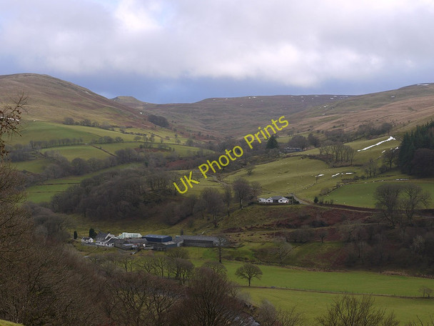 Photo 6"x4" Cwm Ystwyth in January Cwmystwyth c2011