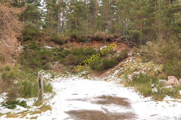 Photo 6"x4" Disused gravel pit at Highland Boath Highland Boath c2011