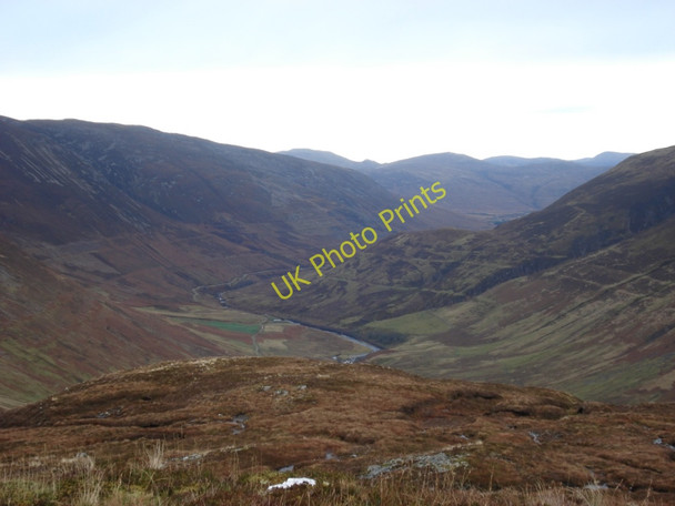 Photo 6"x4" Parallel Roads of Glen Roy Bohuntine c2009