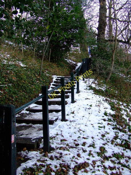 Photo 6"x4" Footpath to the Water of Leith walkway Craigleith\/NT2374 c2011 P1