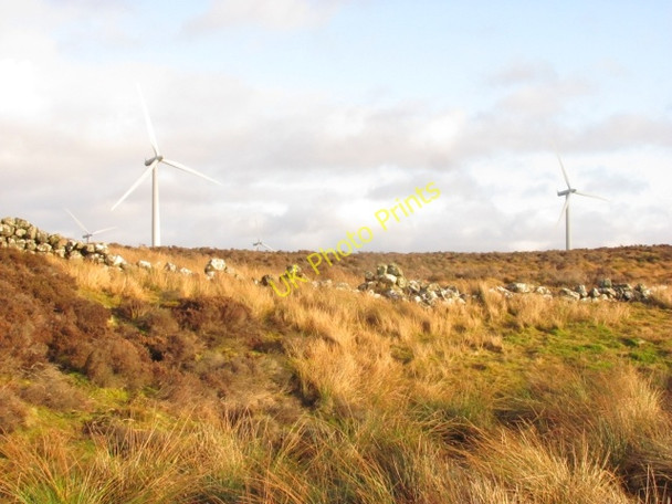 Photo 6"x4" Dyke, Black Law Auchterhead Muir c2011