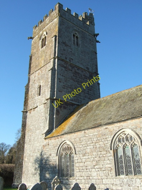 Photo 6"x4" Clyst St Lawrence church Clyst St Lawrence c2011